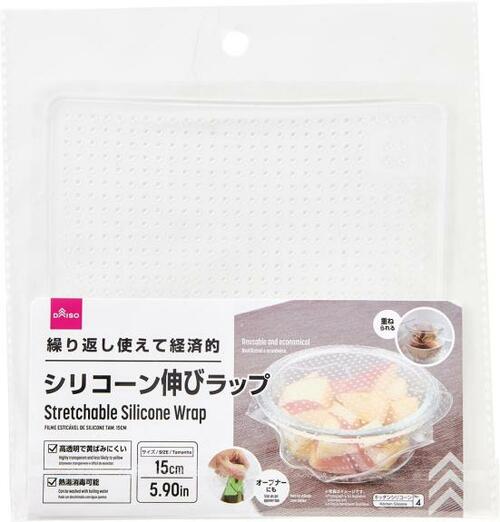 ダイソー「シリコーン伸びラップ」 イメージ