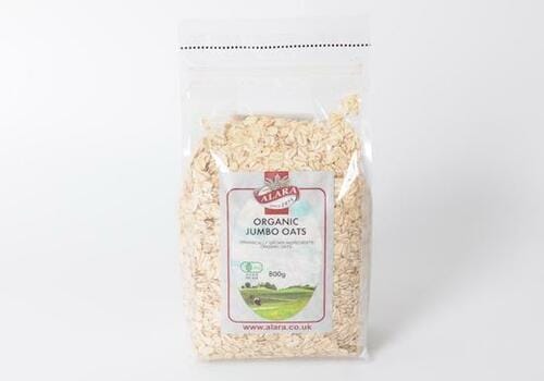 アララ:オーガニック ジャンボオーツ 800g:食品雑貨