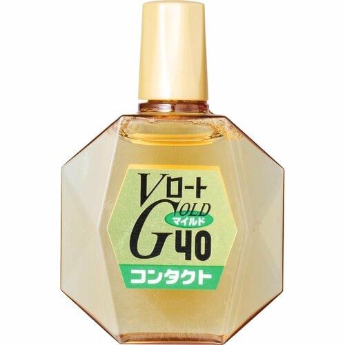 疲れ目用目薬おすすめ ロート製薬 Vロートゴールド40コンタクトマイルド イメージ