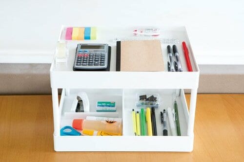 家族の文房具全部が入る収納力配置を工夫してさらに使いやすく イメージ2