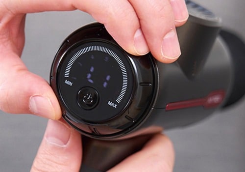 レベル調節も片手でラクラク マッサージガンおすすめ イメージ