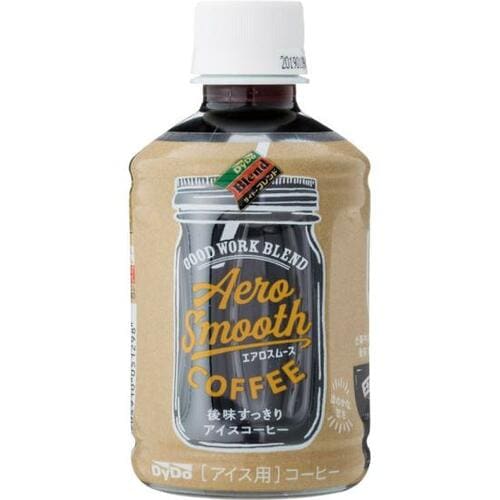 ダイドードリンコ  ダイドーブレンド:グッドワークブレンド   エアロスムースコーヒー:ボトルアイスコーヒー