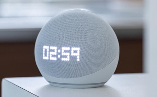ちょっと高くても文字情報ありのLED時計モデルがオススメ Echo Dot 第5世代おすすめ イメージ2