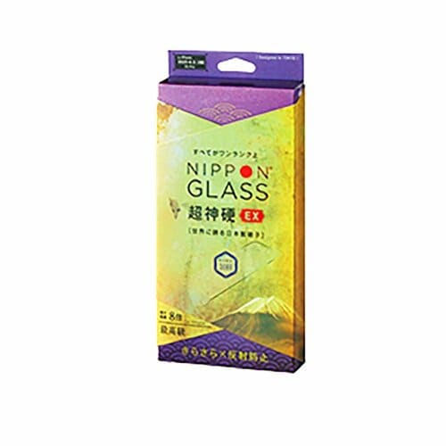 iPhone17フィルムおすすめ NIPPON GLASS 超神硬EX 10H TY-IP25M2-GLS-DXAG イメージ2