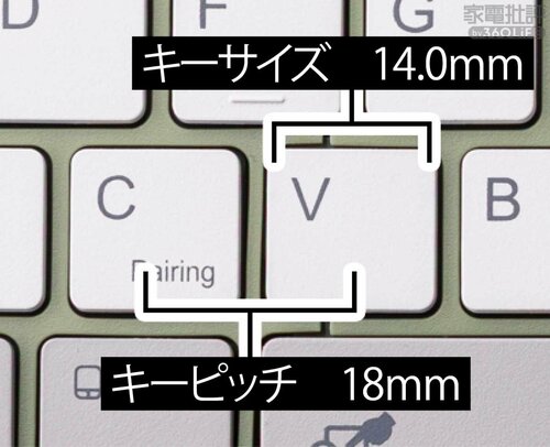 ＜打鍵感＞ モバイルキーボードおすすめ イメージ