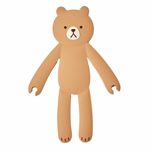 ベルメゾン「マグネットで取り付けられるお風呂フック くま」 イメージ