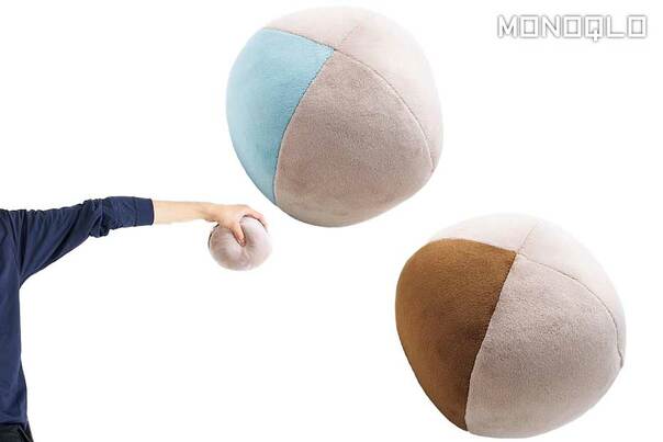 出しっ放しで気の向いたときにサッと使える! 筋トレのプロ愛用のダンベルボール(MONOQLO)