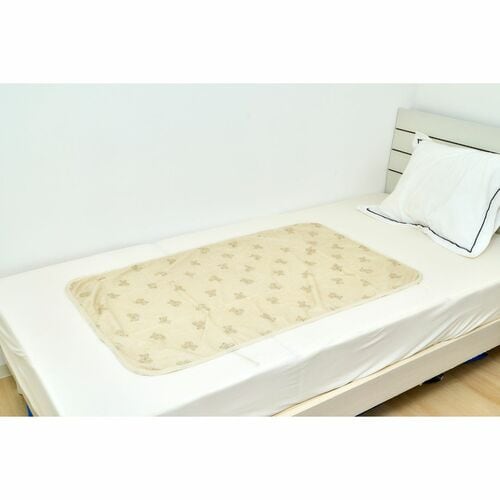 おねしょシーツおすすめ ベルメゾン 綿パイルのお昼寝布団用・おねしょ防水シーツ イメージ2