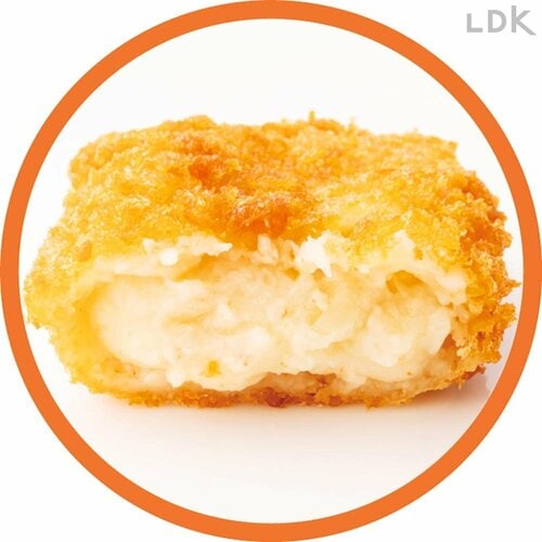 無印の冷凍コロッケおすすめ 無印良品 北海道産生乳をつかったかにクリームコロッケ イメージ2