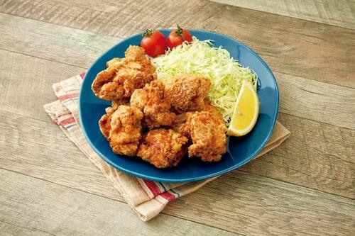 粉付き冷凍×冷たい油で揚げる:カリッとジューシー