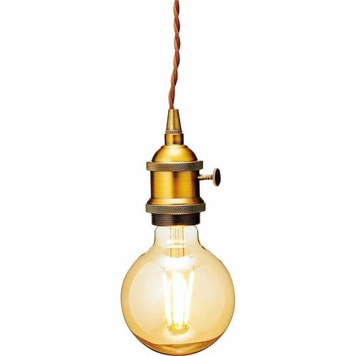 存在感抜群のニトリ 「ニトリLED フィラメント球 E26口金」 イメージ