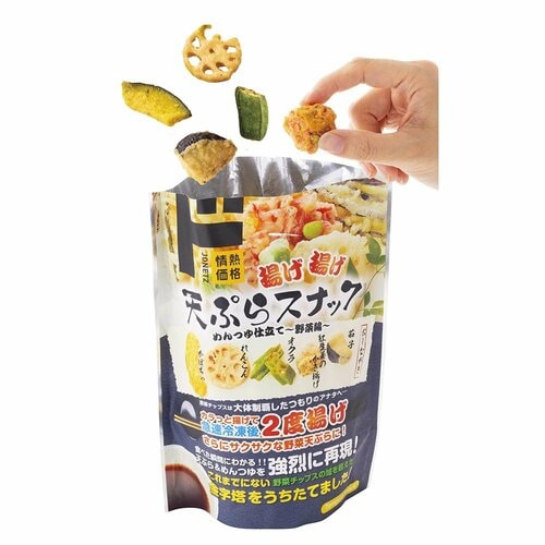 LDKベストバイおすすめ 情熱価格 揚げ揚げ 天ぷらスナック めんつゆ仕立て～野菜編～  イメージ1