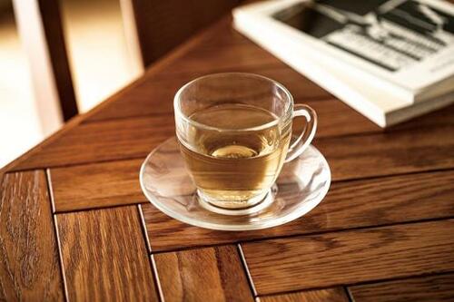 フランスのデュラレックス製！ 全面強化ガラス　グラス＆ソーサー イメージ3