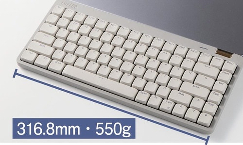 携帯性 メカニカルキーボードおすすめ イメージ