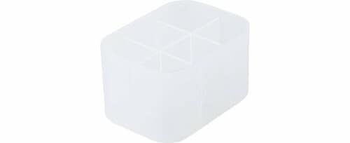 無印良品:ポリプロピレンメイクボックス 仕切付・1/2横ハーフ:ペン収納