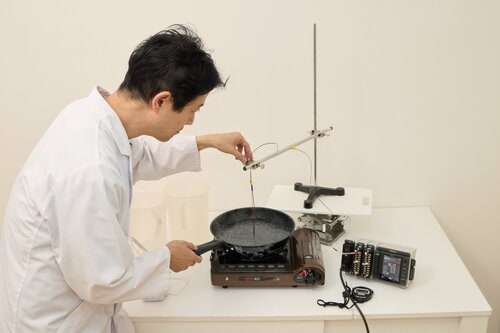 テスト項目3：沸騰スピード ガス火専用フライパンおすすめ イメージ