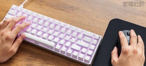 【操作実感】キースイッチがぐらつかず真っすぐ押し込める 磁気式スイッチゲーミングキーボードおすすめ イメージ