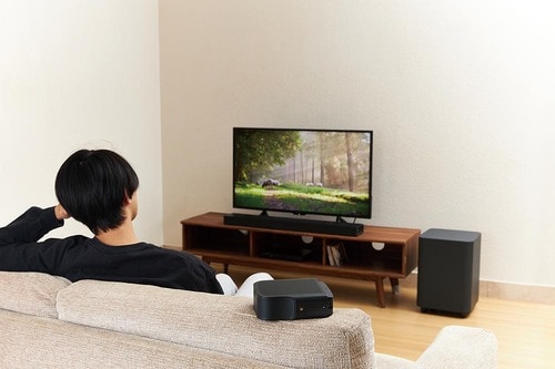 コードレスで最上の音空間を実現! イメージ