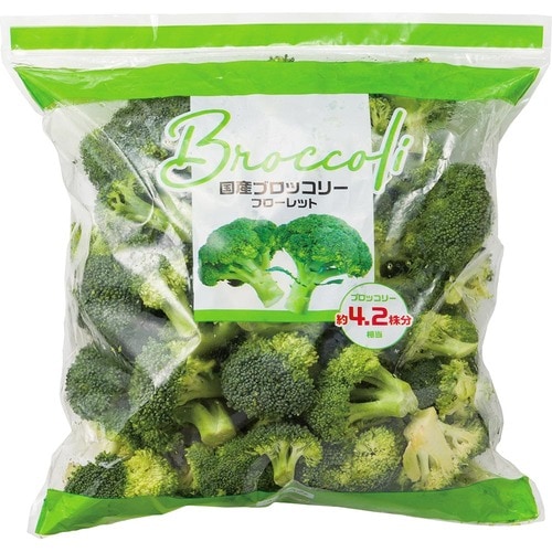 【BESTコストコ】国産ブロッコリー フローレット コストコで買うべき野菜おすすめ イメージ