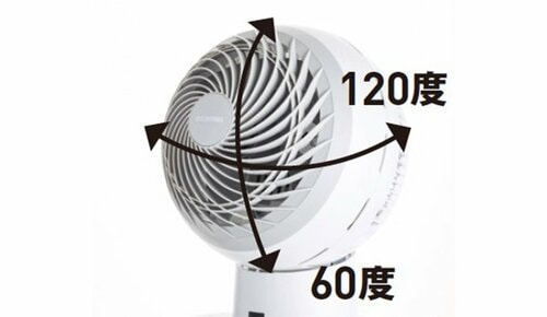 角度調整 サーキュレーターおすすめ イメージ