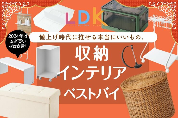 【2024年の収納悩みを解決】LDKが選ぶ収納＆インテリアのベストバイまとめ