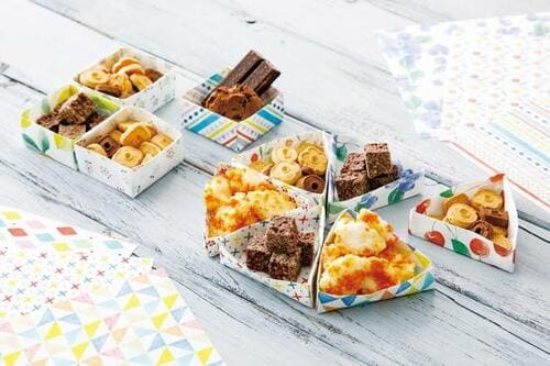 お菓子の器になるダイソーの和風ちよがみが最高にかわいい イメージ2