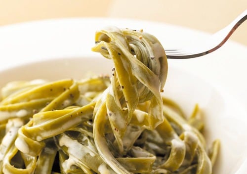 ポイント：パスタにソースがよく絡む！ カルディおすすめ イメージ