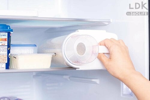冷蔵庫のすき間にフィット LDKベストバイ冷蔵庫用米びつおすすめ イメージ