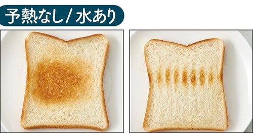予熱なし/水あり:おいしさ 3/5点 イメージ
