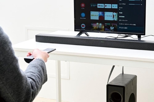ポイント:テレビとの相性◎ ドンキPBの格安サウンドバーおすすめ イメージ