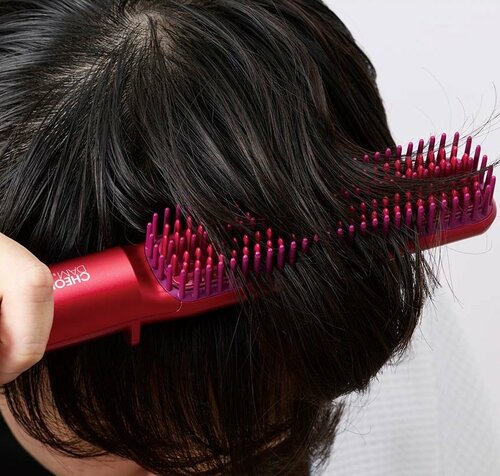 ブラシアイロンおすすめ チョンダムスタイル ダブルアクションヘアブラシ イメージ2