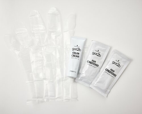 ピンクのヘアカラーおすすめ got2b カラークリーム ラズベリーピンク イメージ2