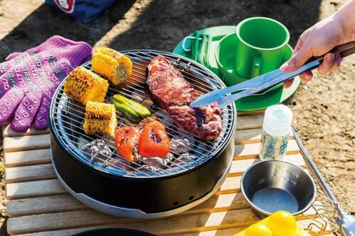 目的③：腰をすえてじっくり楽しむなら…“卓上BBQタイプ”が最適！ バーベキューコンロおすすめ イメージ