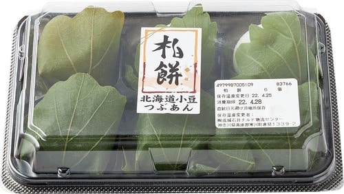 山本屋「柏餅 6個入り」 成城石井おすすめ イメージ
