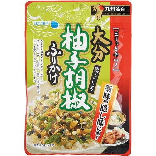 ふりかけおすすめ 日本海水 浦島海苔 大分柚子胡椒ふりかけ イメージ1