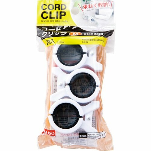 ダイソー:コードクリップ