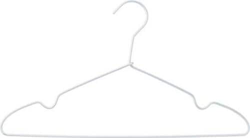 大量買いにもおすすめ！「ダイソー アルミハンガー」 イメージ