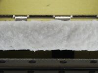 ⚫︎新品時と25日間使用後の刃とジェルスムーサーの拡大図 T字カミソリおすすめ イメージ3