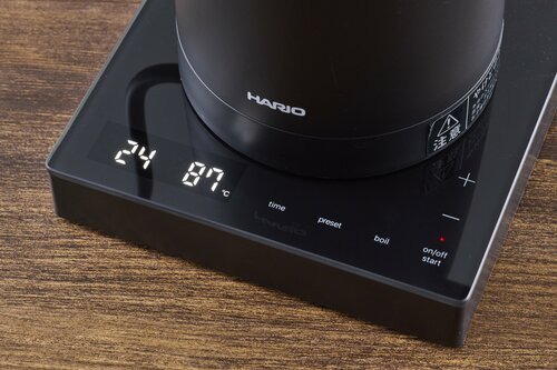 1℃単位の温度設定が可能だが、やや誤差あり コーヒー向けケトルおすすめ イメージ
