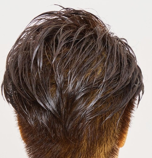 すぐに固まるから大胆な毛流れも作れる LDK the Beauty Menメンズコスメ大賞2025おすすめ イメージ