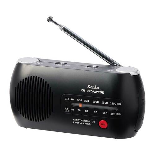 防災ラジオおすすめ ケンコー 多機能防災ラジオ KR-020AWFSE イメージ