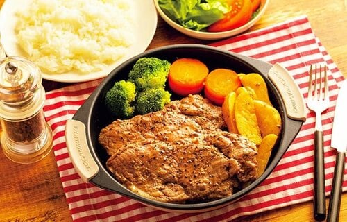 手順3:しっかり加熱されステーキ完成! ニトリのおすすめ商品おすすめ イメージ3