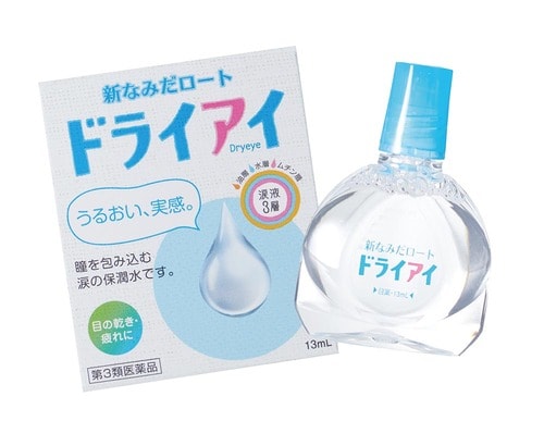 ロート製薬「新なみだロート ドライアイ 第3類医薬品」 ドライアイ用目薬おすすめ イメージ
