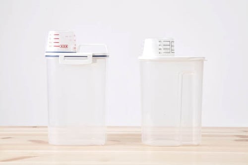 アスベルは無印ベストセラーで採用の計量カップのフタ仕様まで同じです イメージ