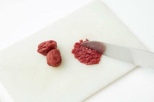 [赤海老の梅酢漬け焼き]梅とにんにくで食欲アップ！ イメージ3