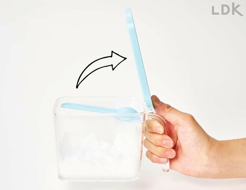 フタの開閉がラクラクできちゃう 調味料入れおすすめ イメージ