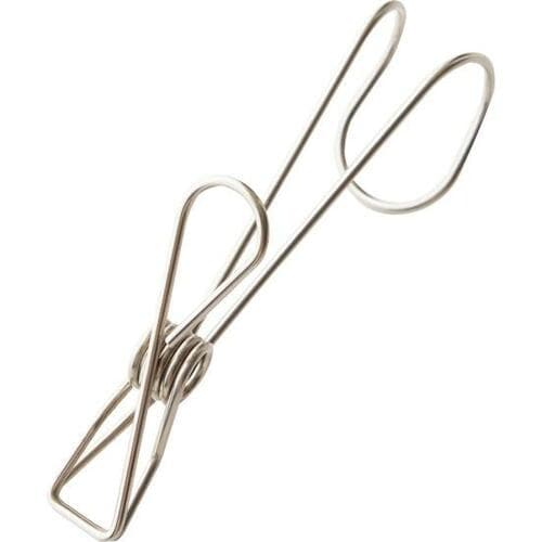 100均でも十分！ セリア「ハンギングステンレスピンチ」 イメージ