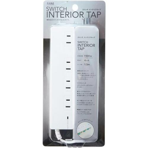 C評価: スイッチが見にくい……カインズ「スイッチ インテリアタップ」 イメージ