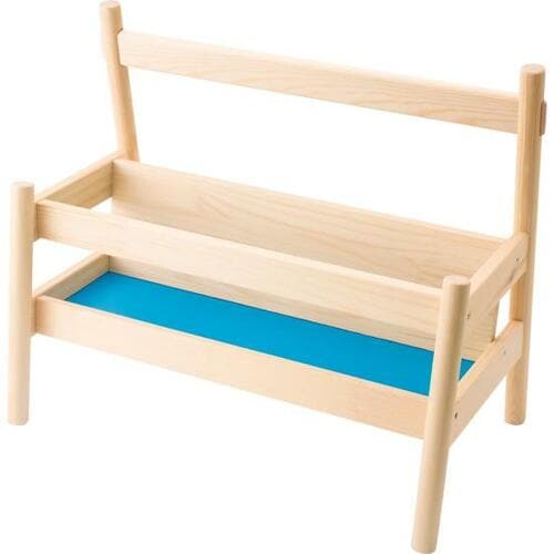 イケアのブックディスプレーはスリッパ収納に最適 イメージ