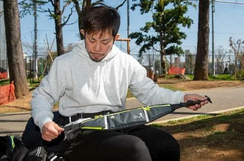 ポイント1:フィット感 ランニングポーチおすすめ イメージ